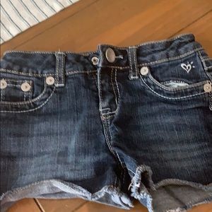 Girls Justice denim shorts